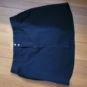 Kuhl black hiking skirt, size 8